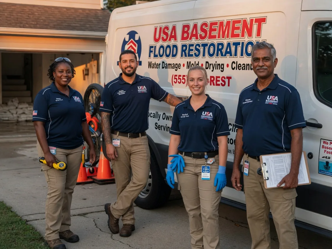 Basement Flood Cleanup company in West Salem, IL